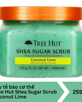 TREE HUT SHEA SUGAR SCRUB COCONUT LIME - 250 GRAM