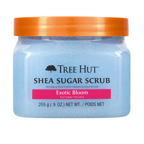 TẨY TẾ BÀO DA CƠ THỂ TREE HUT SHEA SUGAR SCRUB EXOTIC BLOOM - 255G