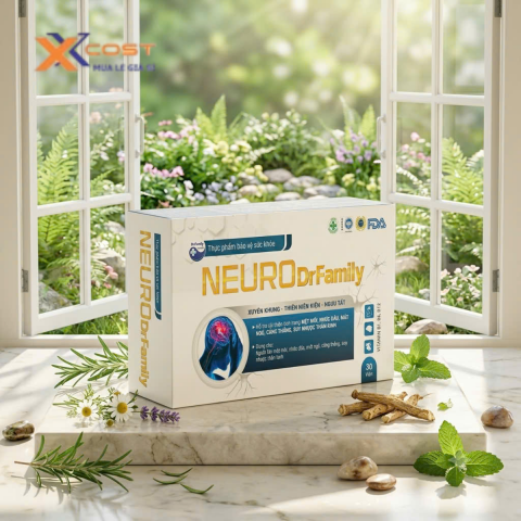 Bổ Thần Kinh Neuro DrFamily – Hỗ Trợ Sức Khỏe Thần Kinh