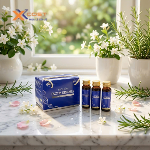 Nước Uống Enzym DrFamily Hỗ Trợ Tiêu Hóa & Sức Khỏe