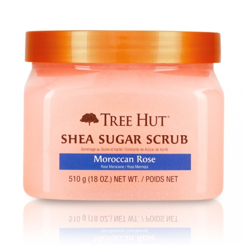 Tree Hut Shea Sugar Scrub Moroccan Rose 18 oz / 510g