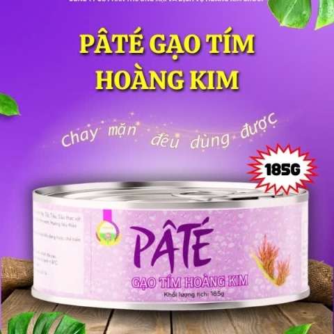 PATE GẠO TÍM HOÀNG KIM