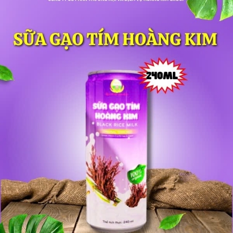 SỮA GẠO TÍM HOÀNG KIM