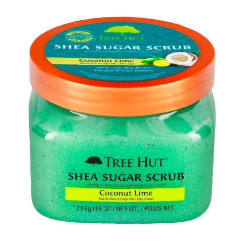 TREE HUT SHEA SUGAR SCRUB COCONUT LIME - 255 GRAM